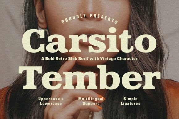 Carsito Tember: A Timeless Font for Modern Design Workflows