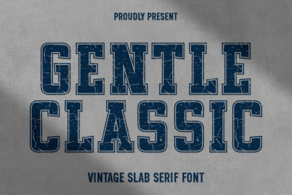 Gentle Classic: A Vintage Slab Serif That Commands Respect
