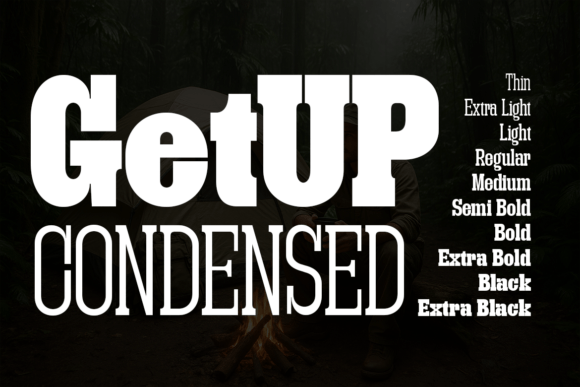 Getup Condensed: A Strategic Typographic Choice for Modern Design
