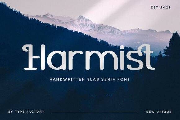 Harmist: A Handwritten Slab Serif with Character