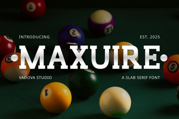 Maxuire: Bold Typography for Impactful Design