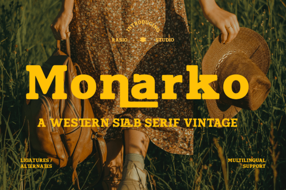 Monarko: Bold Western Style for Modern Design