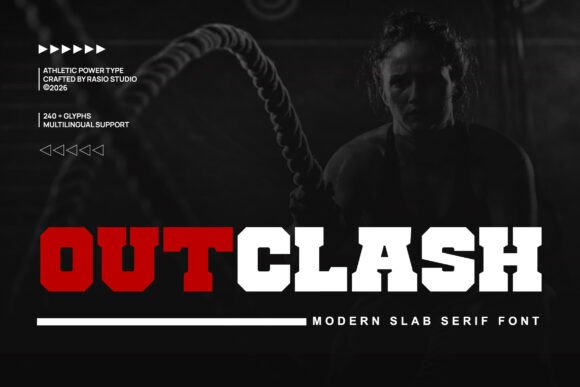Outclash: Bold Typography for High-Impact Design