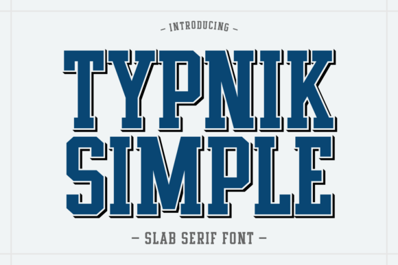 Typnik Simple: The Bold Font Redefining Modern Branding